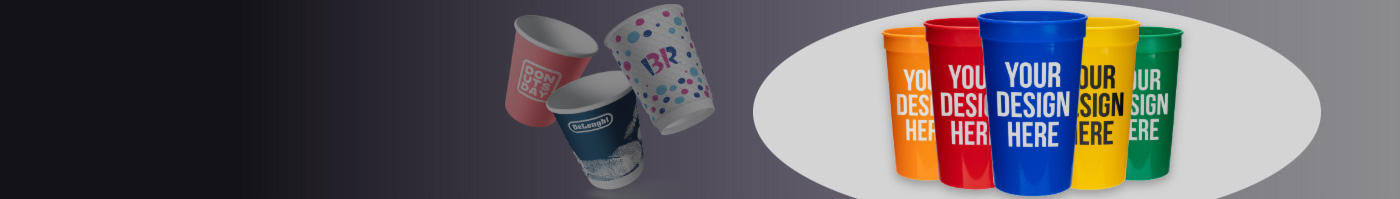 custom plastic cups with logo